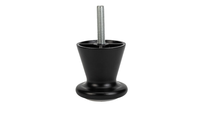 Beta - Rúmfótur (5cm - Matt Svartar)