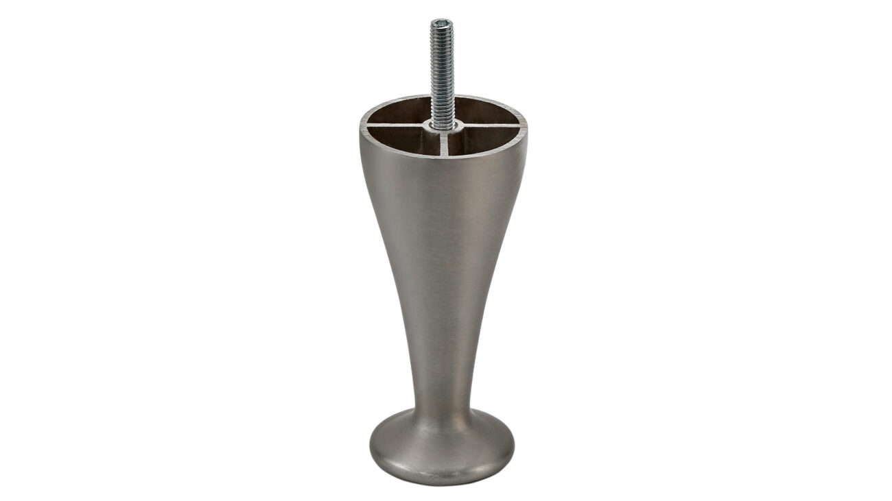 Gamma - Rúmfótur (12cm - Nikkel)
