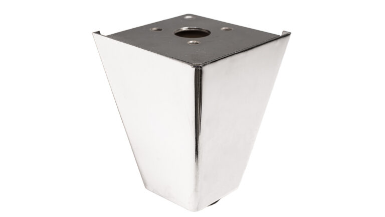 Lux - Rúmfótur (12cm - Króm)