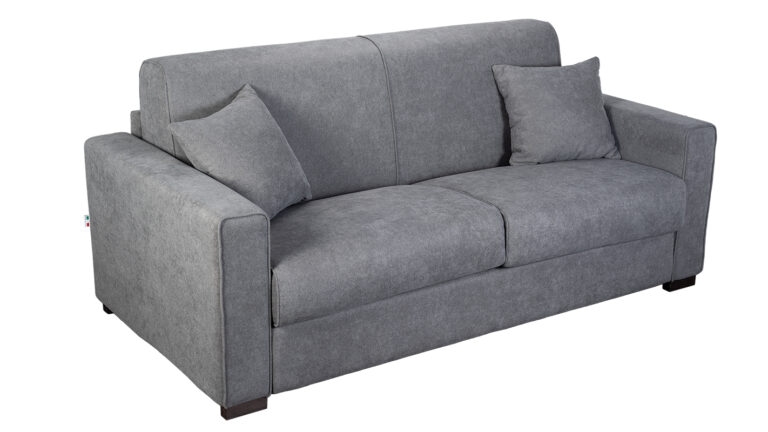 Quadro svefnsófi Queens Ash dökkgrár