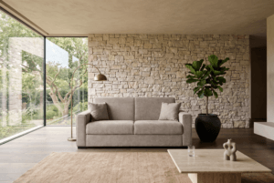 Quadro svefnsófi Queens taupe