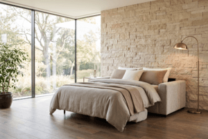 Quadro svefnsófi Queens taupe