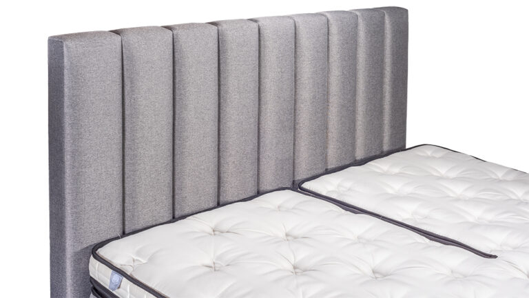Ocean rúmgafl 180 Grátt Romeni 6206
