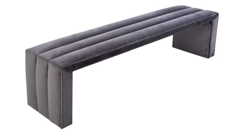Casaletto bekkur Velluto 257 dökkgrár