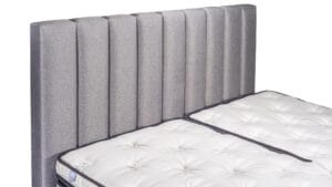 Ocean rúmgafl 200 Grátt Romeni 6206