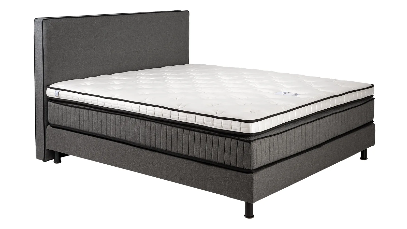 Classico rúm 180x200 Linen Antrasite medium/firm