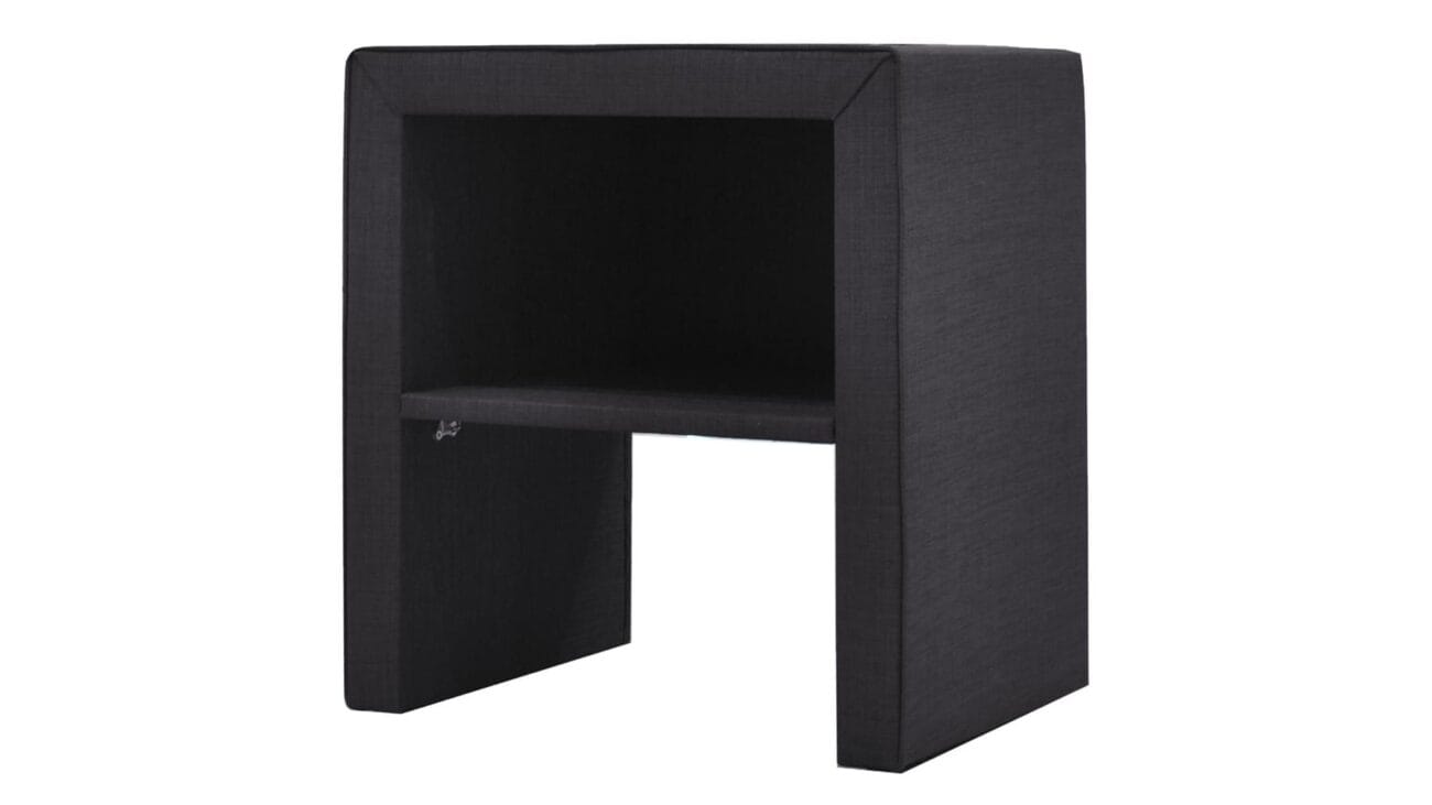 Viking náttborð Planosa antrazit Viking náttborð Planosa antrazit