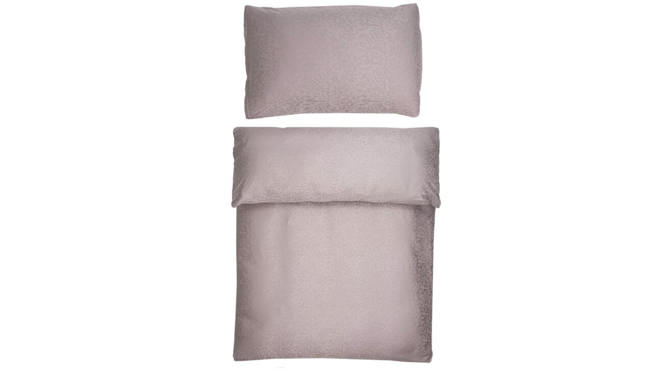 Dimma rúmföt Jacquard ljósgrá 140x200