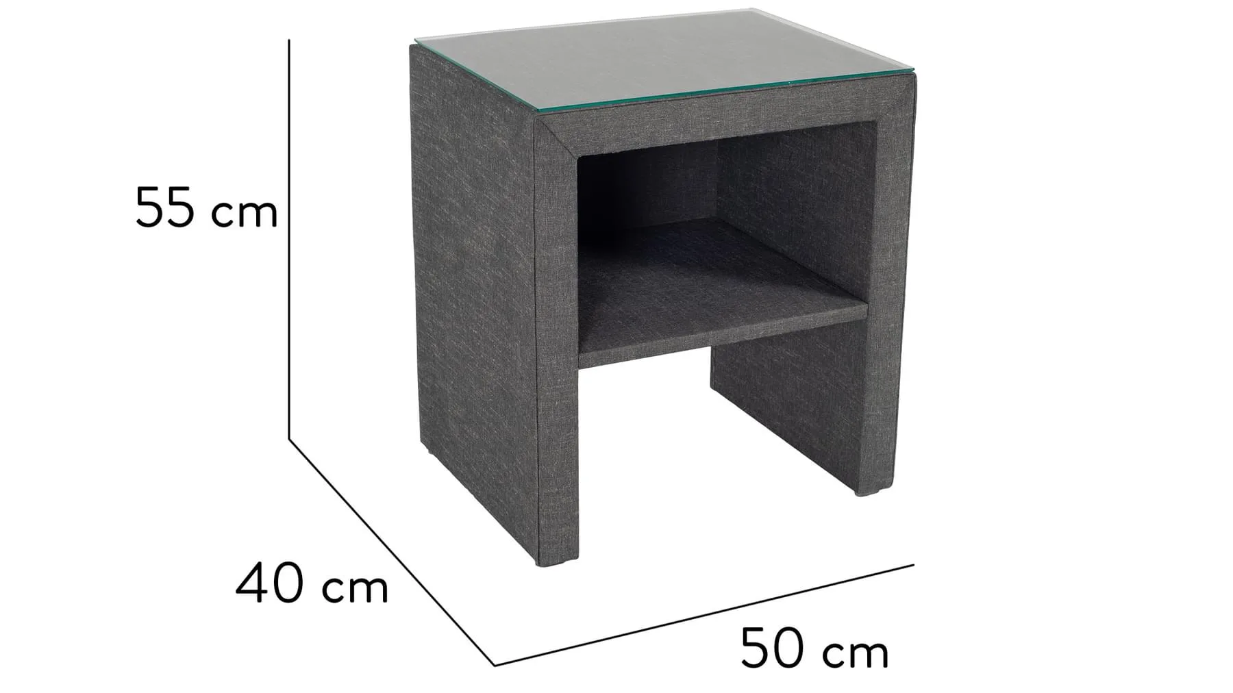 Viking náttborð Noubuk 16