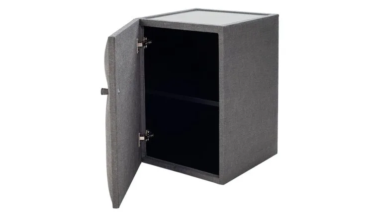 A&G náttborð Linen antras. 3028 vinstri