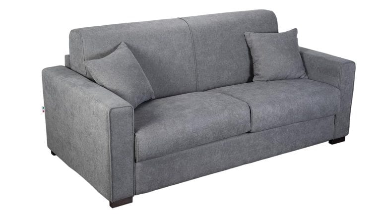Quadro svefnsófi Queens Ash dökkgrár