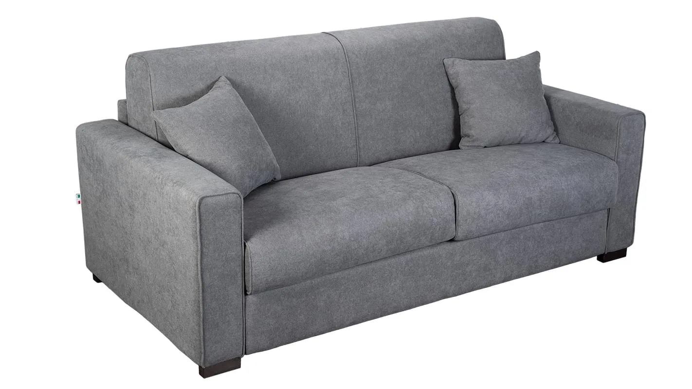 Quadro svefnsófi Queens Ash dökkgrár