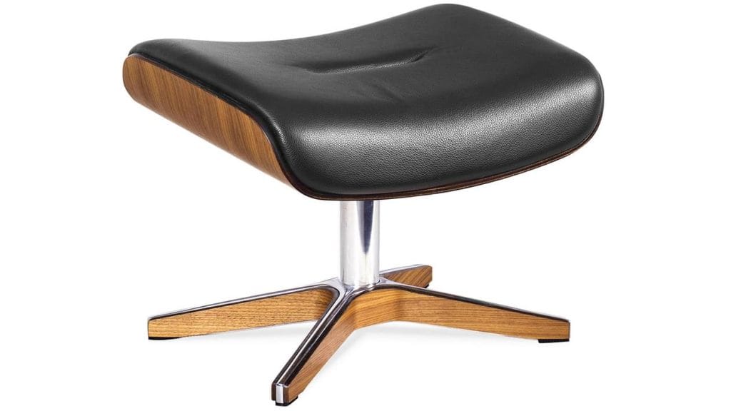 Timeout skammel hnota/leður svart - m/v