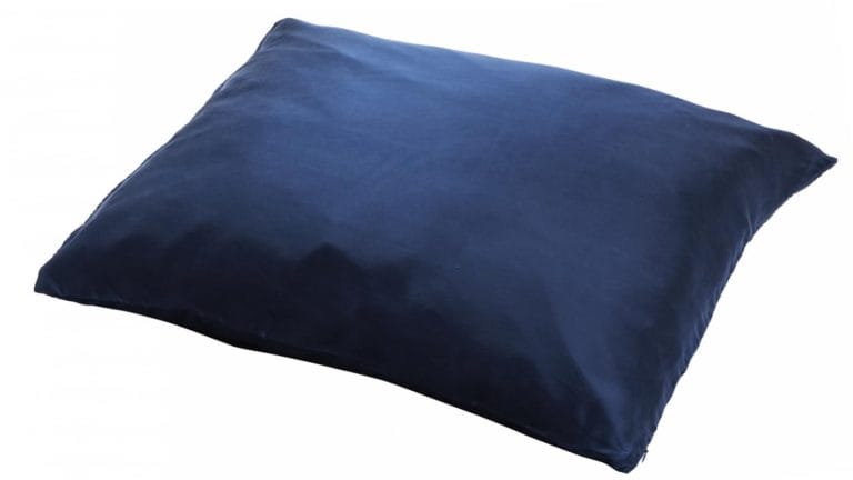 Silkikoddaver blátt 50x70
