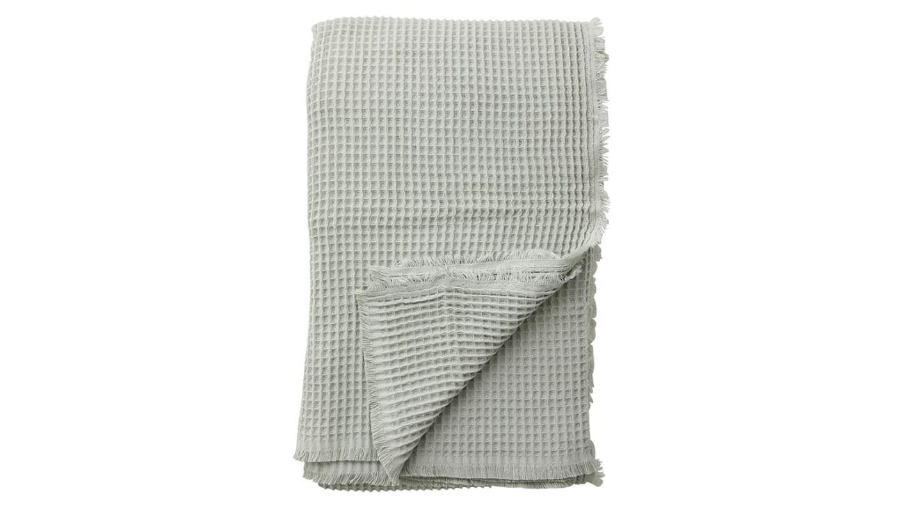 Nordal Alpha rúmteppi ljósgrænt