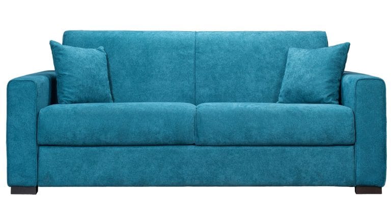 Quadro svefnsófi Queens Petrol blágrænn