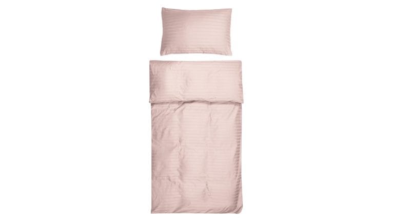 Dimma rúmföt striped bleik 200x220
