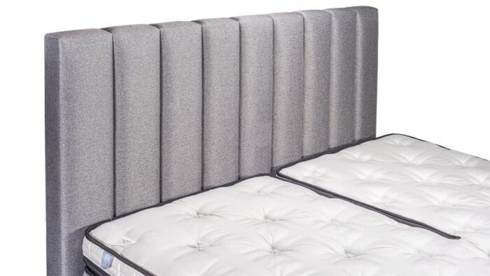 Ocean rúmgafl 180 Grátt Romeni 6206