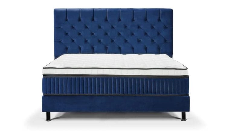 York rúm 160x200 m/f Malcolm 31 blátt