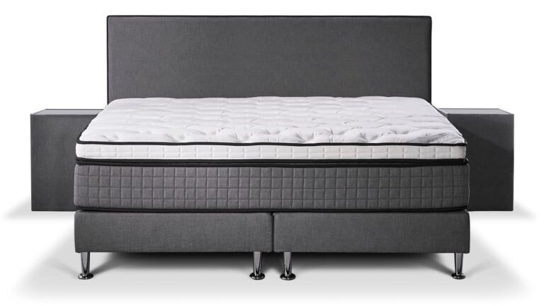 Classico rúm 180x200 Linen Antrasite medium/firm Classico rúm 180x200 Linen Antrasite medium/firm