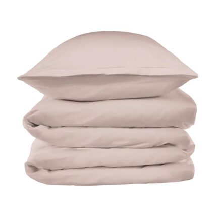 Bamboo rúmföt Elegance 140x200 bleikt