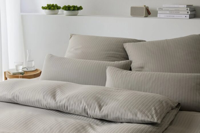 Elegante rúmföt Solid Stripe 3507-17 140x200