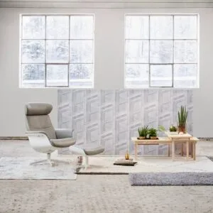 Timeout stóll XL hnota/leður Zero brúnn - m/v