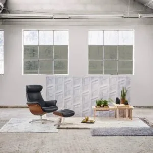 Timeout stóll XL hnota/leður Zero brúnn - m/v