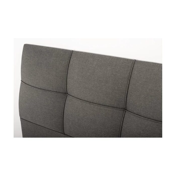 Vivant höfuðgafl 160 Linen 3028 Antrasite