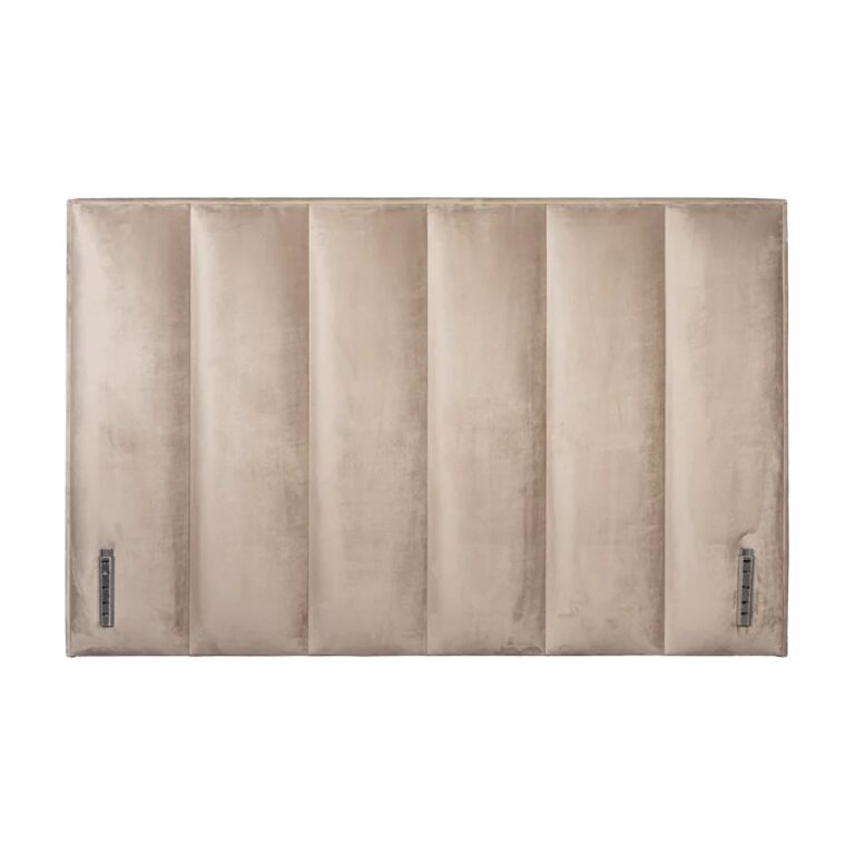 Lisboa höfuðgafl 180 Velluto 149 beige