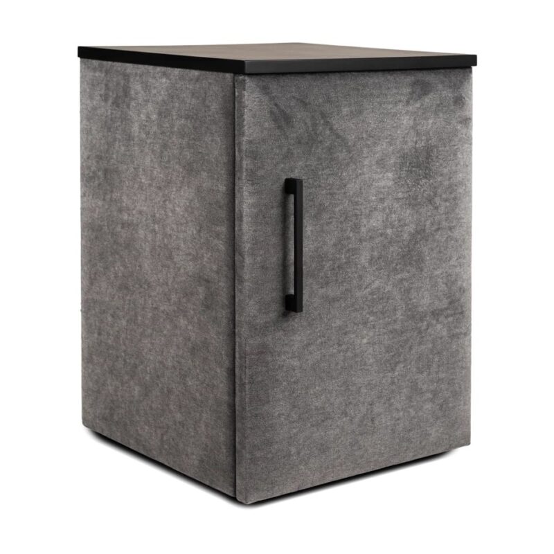 Houston náttborð hægri Savanna dökkgrátt