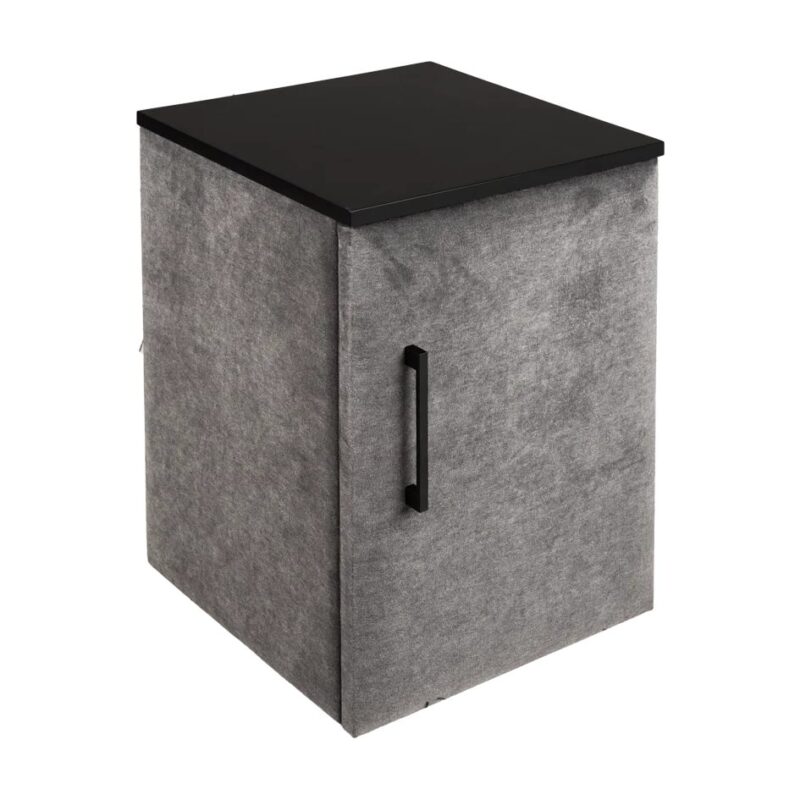 Houston náttborð hægri Savanna dökkgrátt