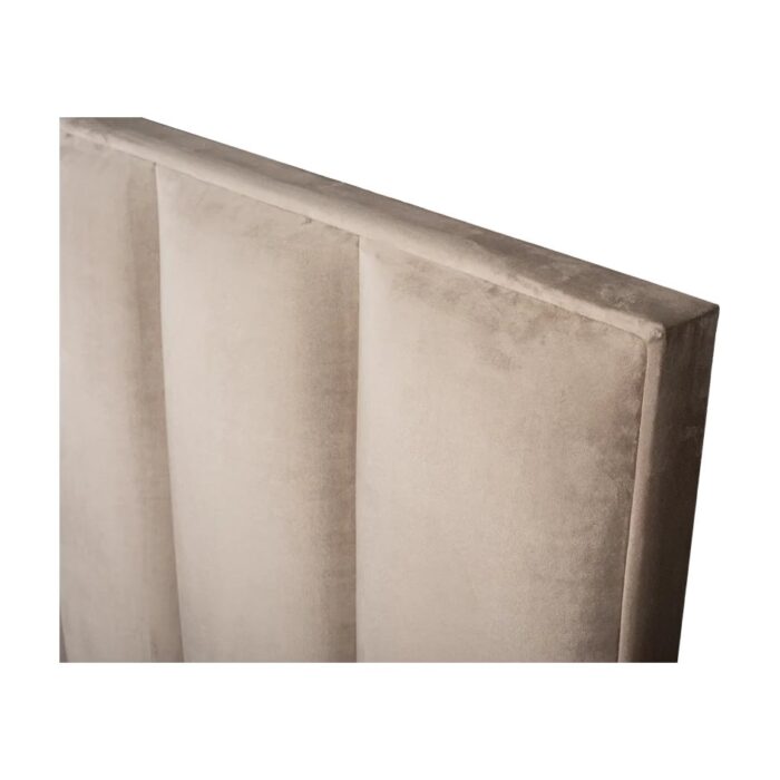 Lisboa höfuðgafl 160 Velluto 149 beige