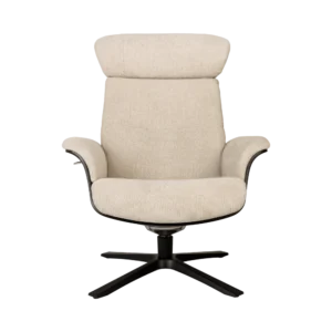 Timeout stóll svört eik/Mito beige - svartur