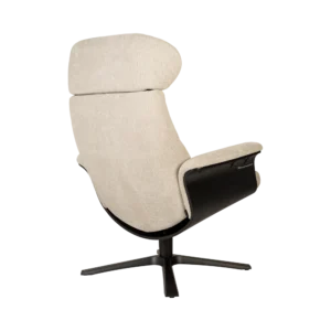 Timeout stóll svört eik/Mito beige - svartur