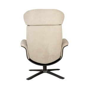 Timeout stóll svört eik/Mito beige - svartur