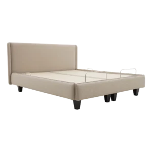 Ergo Smart stillanlegt rúm 180x210 beige m höfuðgafli