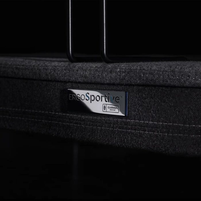Ergo Sportive stillanlegur rúmbotn 180x210 með höfuðgafli og led lýsingu grár