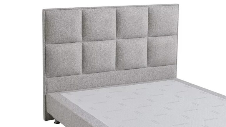 Hollywood höfuðgafl 160 Nobu 10 ljósgrátt