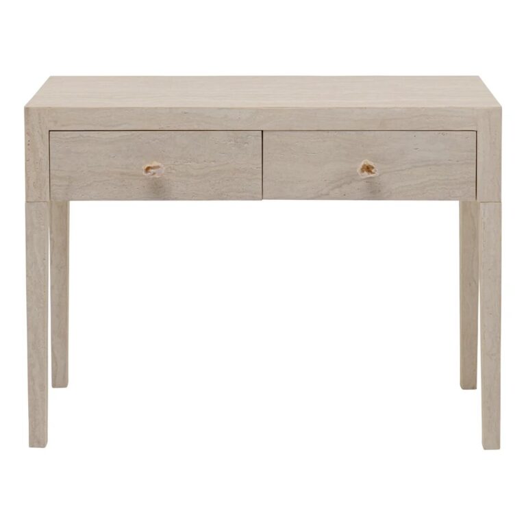 Kare Travertino console borð 100x77cm