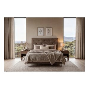 Magnifique rúmgafl 160 (184) Bull 10 brúnt