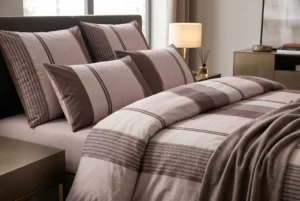 Joop rúmföt Herringbone stripe 4125-1 140x200