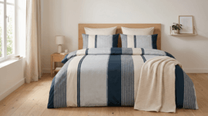 Joop rúmföt Herringbone stripe 4125-2 140x200