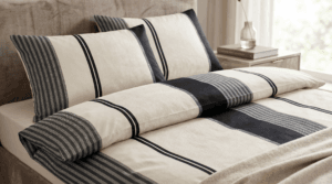 Joop rúmföt Herringbone stripe 4125-9 140x200