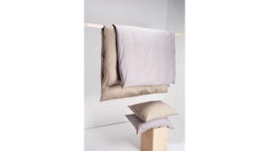 Dimma rúmföt striped beige 140x200
