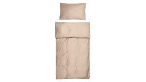 Dimma rúmföt striped beige 140x200