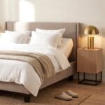 Boxspring cover - Malcolm 32 antrasite