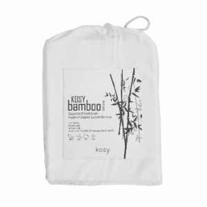 Kosy bambus rúmföt 140x200 hvít