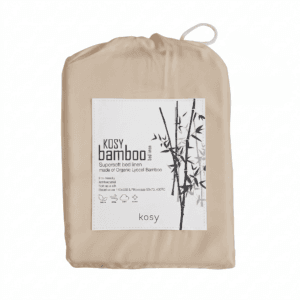 Kosy bambus rúmföt 140x200 Sand