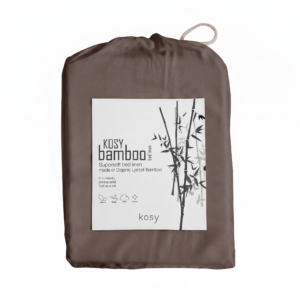 Kosy bambus rúmföt 140x220 Mud